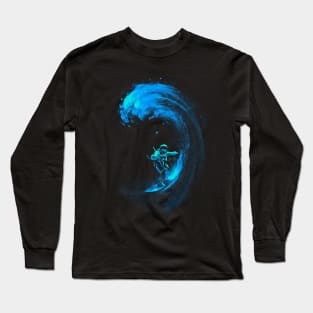 Space Surfing Long Sleeve T-Shirt